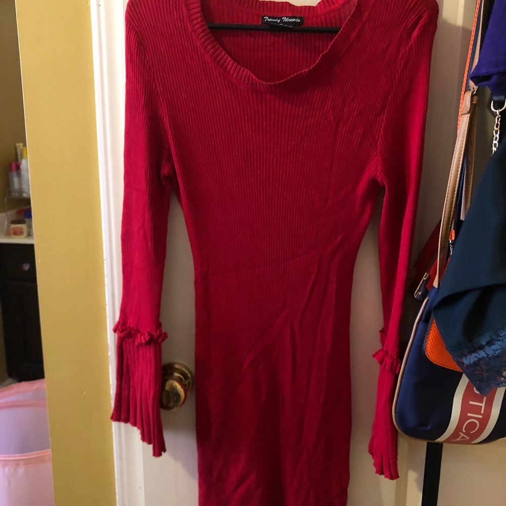 Red dress